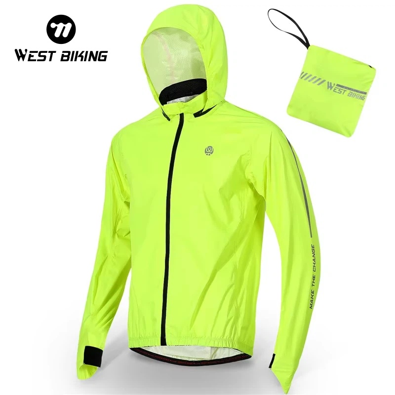 Cycling Rain Jacket Commute - WEST BIKING Veste de cyclisme pour