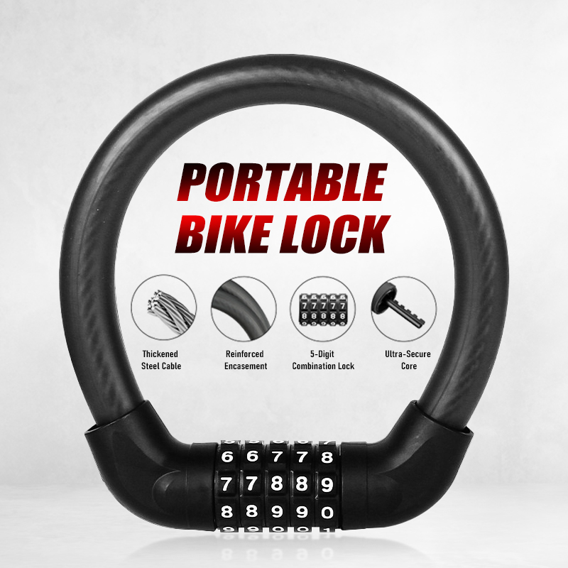 U Lock Heavy Duty - Serrure de vélo à combinaison à