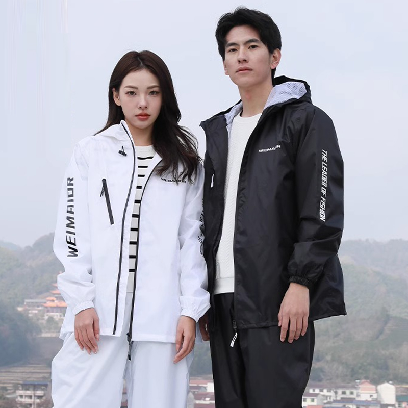 Ensemble imperméable fin d'été - Cycling Rain Jacket Commute avis et prix