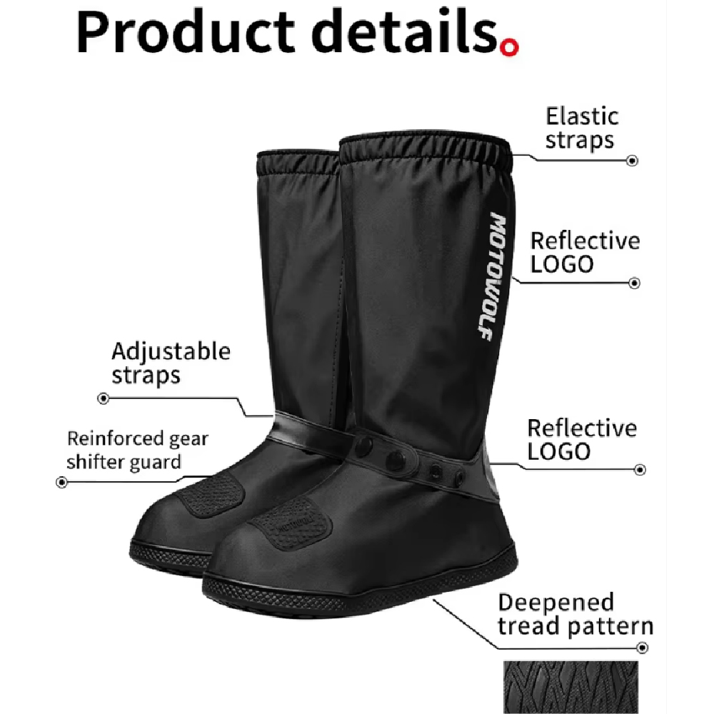 Couvre-chaussures de pluie réu - Cycling Commute Shoes avis et prix
